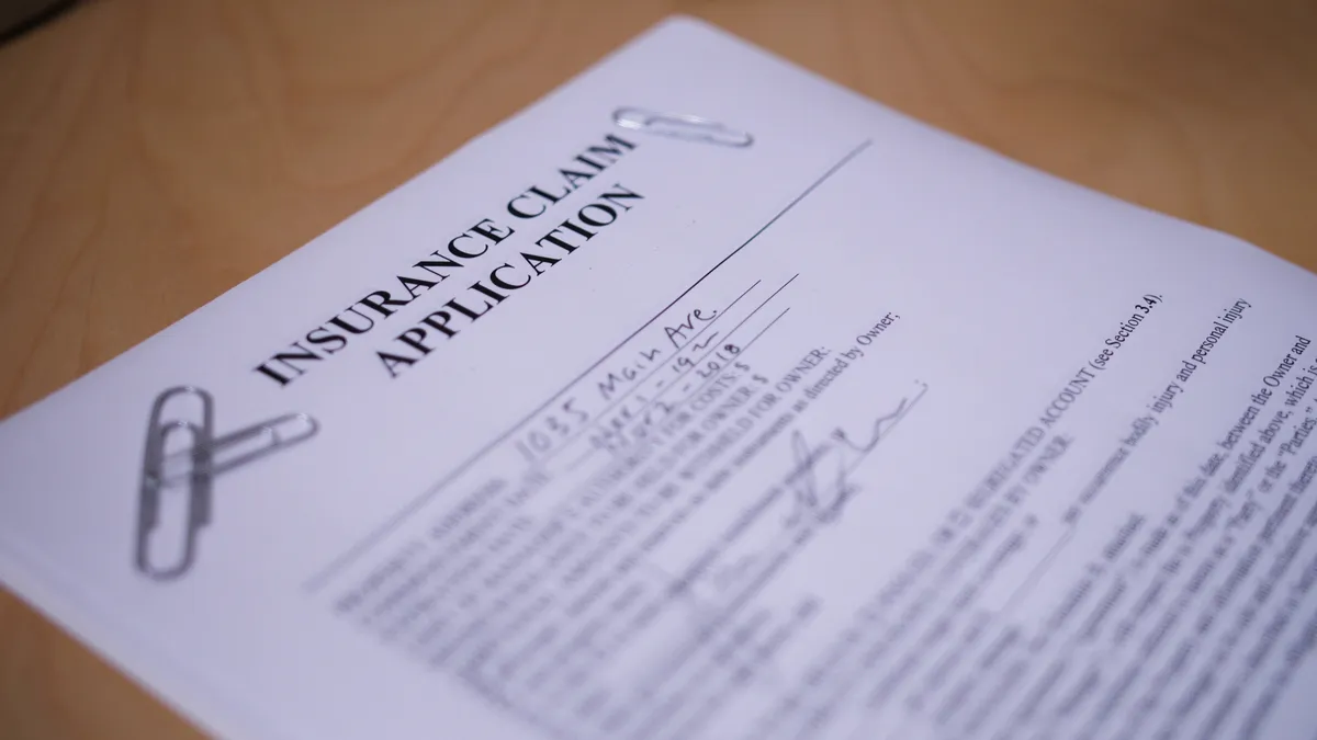 Workers' compensation paperwork