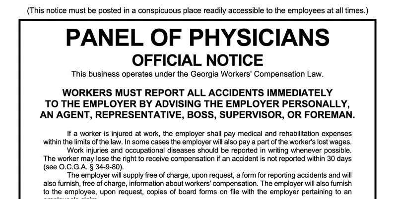 A panel of physicians.