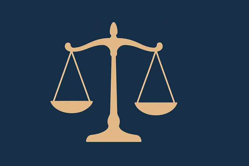 scales of justice.